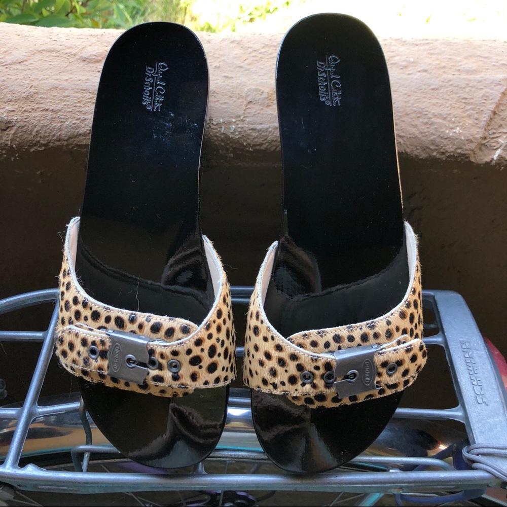 Dr. Scholl’s Original Calf Hair Slide Sandal